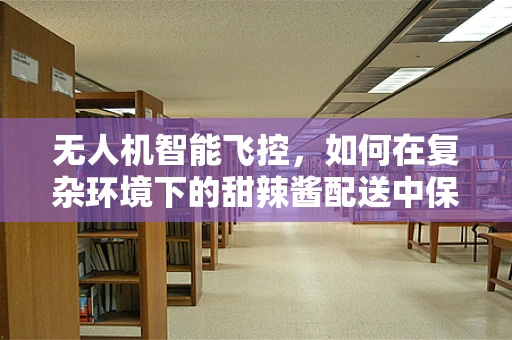 无人机智能飞控，如何在复杂环境下的甜辣酱配送中保持精准定位？